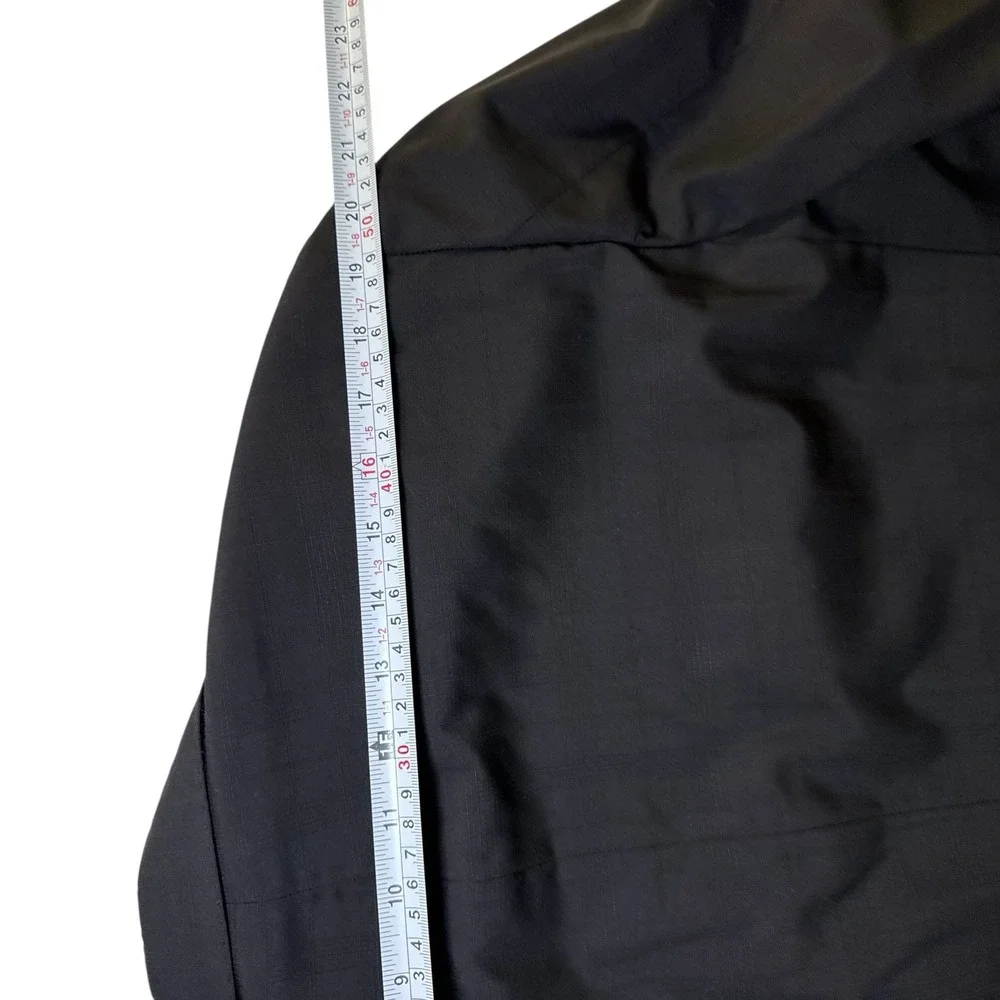 Samuelsohn SB Gable 42R Black Performance Blazer Super 130s Wool Canada Made